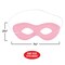 12 Pack Bulk Pink Fabric Hero Mask Spirit Colors & Halloween Fun